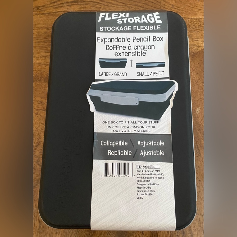flexi storage expandable pencil box
